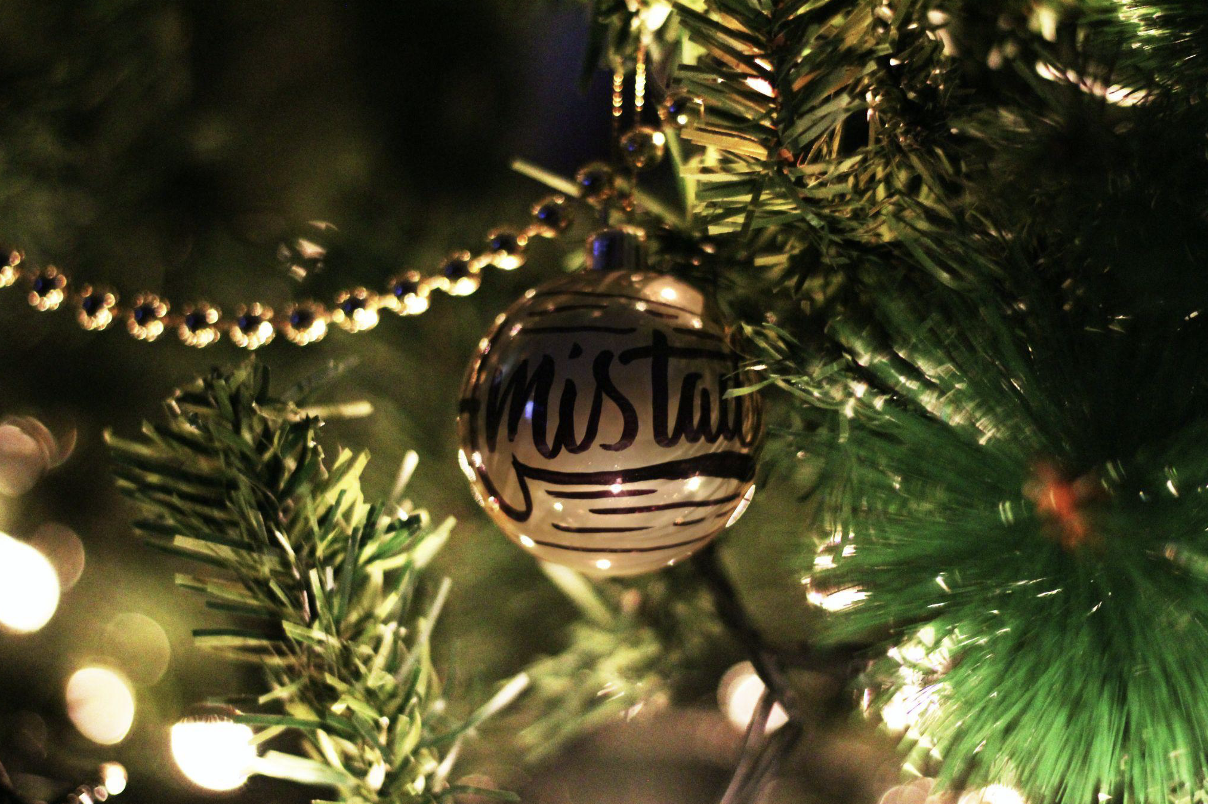 The Joy of a Flocked Christmas Tree and Twelfth Night